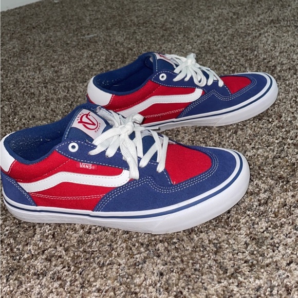 Vans Rowan Pro (Stv Navy/Red) Men’s Size 10 - Picture 2 of 10